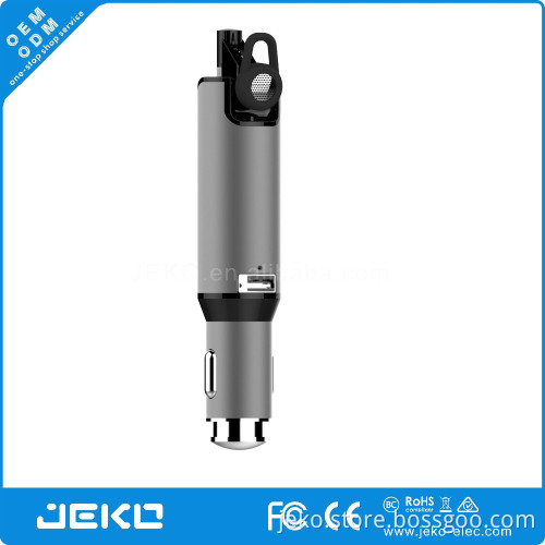 High end Car charger with Bluetooth earphone